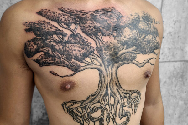 Tree chest piece