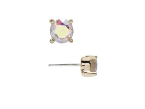 Mercury Mist Topaz Prong Threadless End