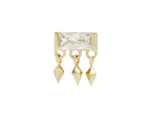 Aspen - CZ Threadless End